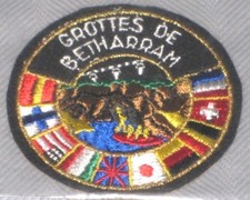 Grottes de Betharram France Embroider Patch (Europe National Park Tour Souvenir)