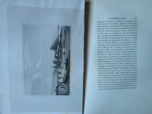 CLERION : HISTOIRE DE LYON, 1829. 6 volumes in-4, 54 planches. - Picture 12 of 12