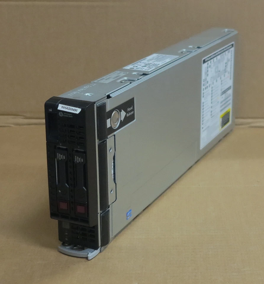 HP ProLiant BL460c Gen8 Blade Server 2x 4C E5-2609 2.4GHz 128GB Ram 600GB HDD - Image 3 of 4