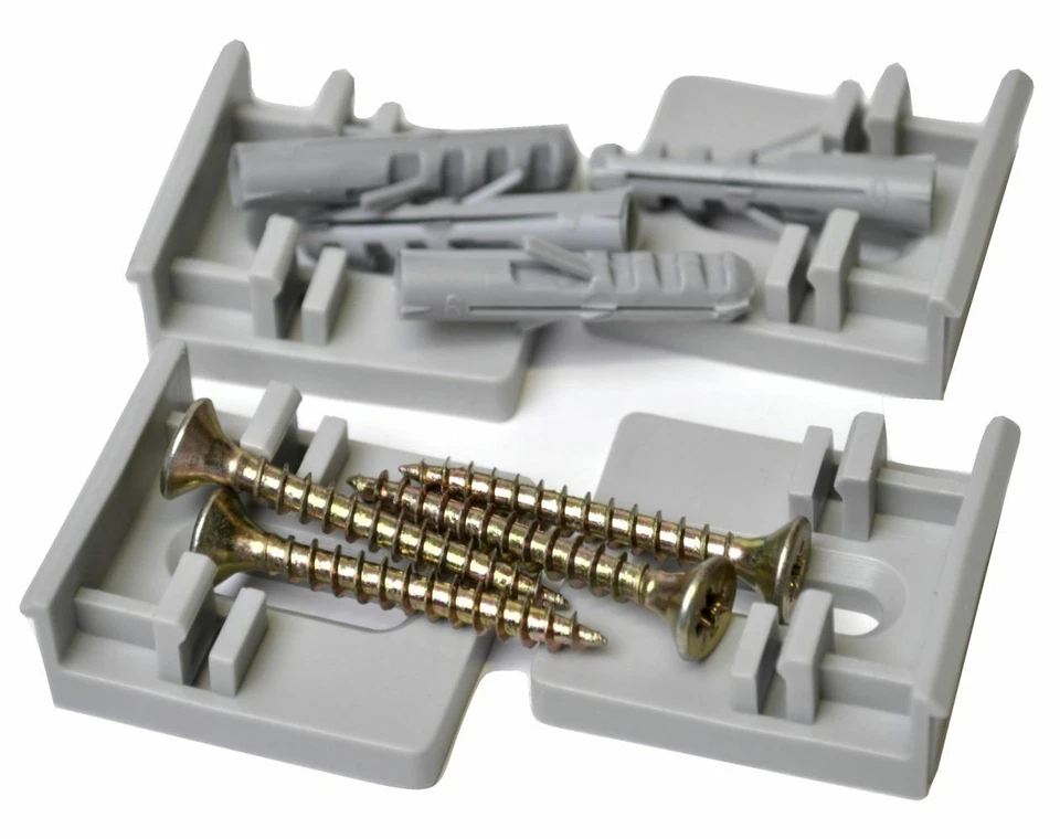 Dots Tafel- Wandhalterung für dots Tafeln (4er Pack inkl. Dübel, Schrauben)