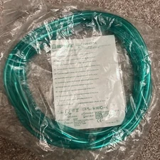 Oxygen Supply Adult 7ft Tubing Style Green NEW