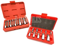 20pc Spline XZN Triple Square 12 Point Socket Bit Set 1/4" 3/8" 1/2" Tamperproof