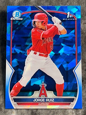 2023 Bowman Chrome 1st BLUE SAPPHIRE PROSPECT ROOKIE Jorge Ruiz, Item 1
