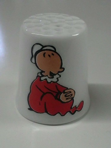 Dedal de porcelana coleccionable Up4Bid Swee'Pea