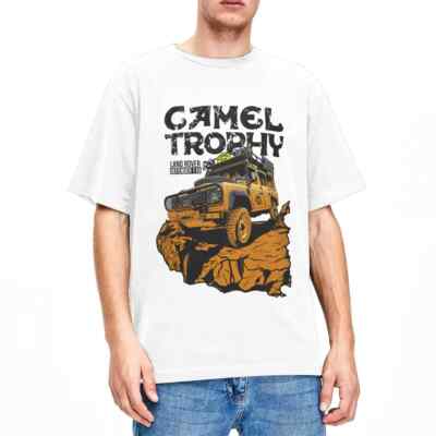 Cool Camel Trophy Defender 110 T-Shirts Men Women Round Collar Pure Cotton Overl