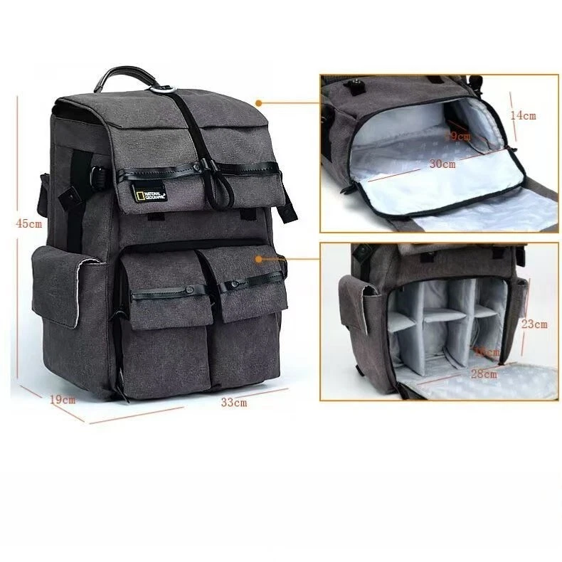 National Geographic NGW5070 Bolsa de Lona Impermeable SLR Cámara Mochila Foto 3 de 4