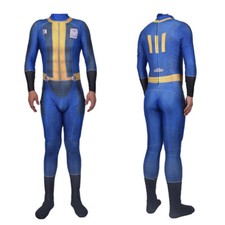 Fallout 4 Vault Jumpsuit Cosplay Bodysuit Costume Adult Kids Tights Halloween US