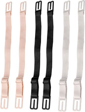 Women'S Non-Slip Elastic Bra Strap Holder Racerback Conceals Straps