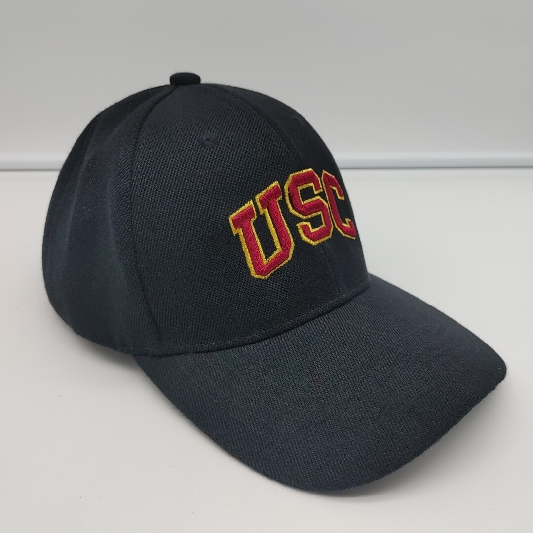 USC Baseball Cap Hat Adjustable fit Black One Size Fits All