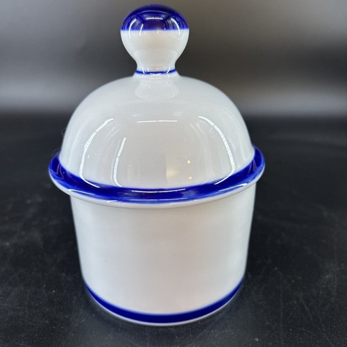 Dansk Jam Jelly Jar Sugar Bowl Lid & Spoon Porcelain 5" Tall Philippines - Picture 4 of 10