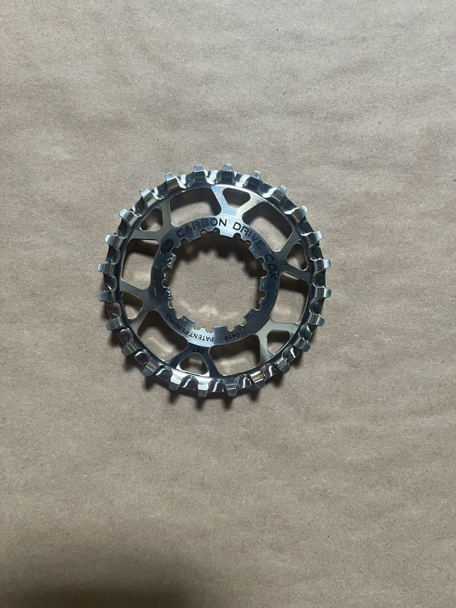 Poulie Gates Carbon Drive CDX 28 Dents - Compatible Shimano HG, CenterTrack, Neuve Sous Blister