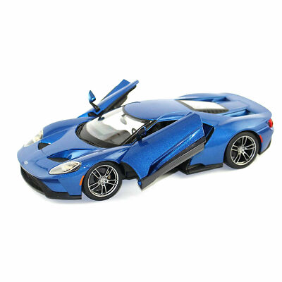 Maisto 2017 Ford GT Blue Kids Diecast Model Toy Sports Car Special