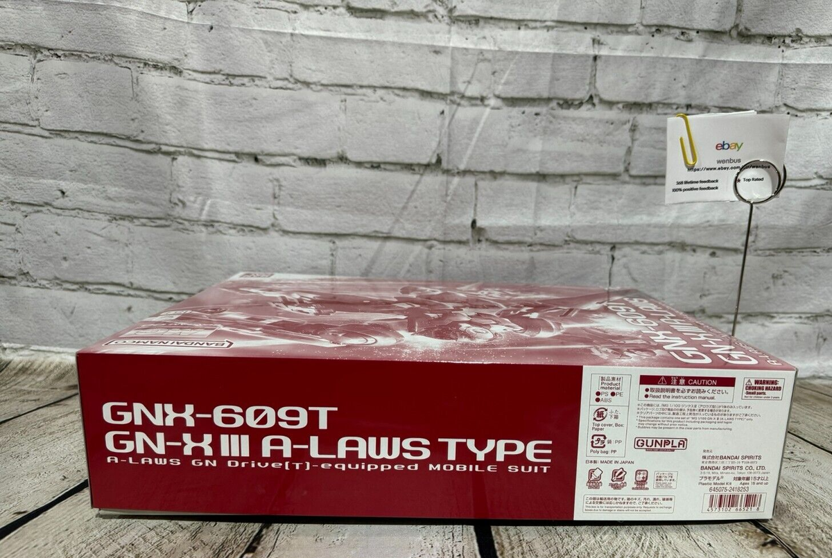 Premium Bandai MG 1/100 GNX-609T GN-X 3 III A-LAWs Type New | eBay