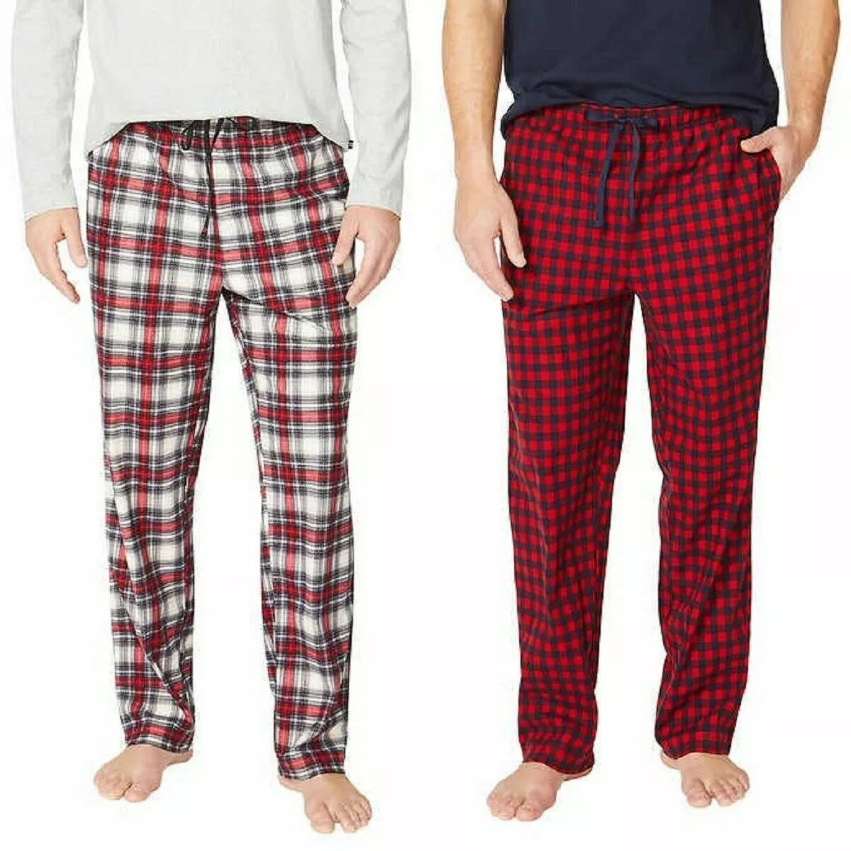 Nautica Men s Fleece Lounge Pants 2 Pack eBay