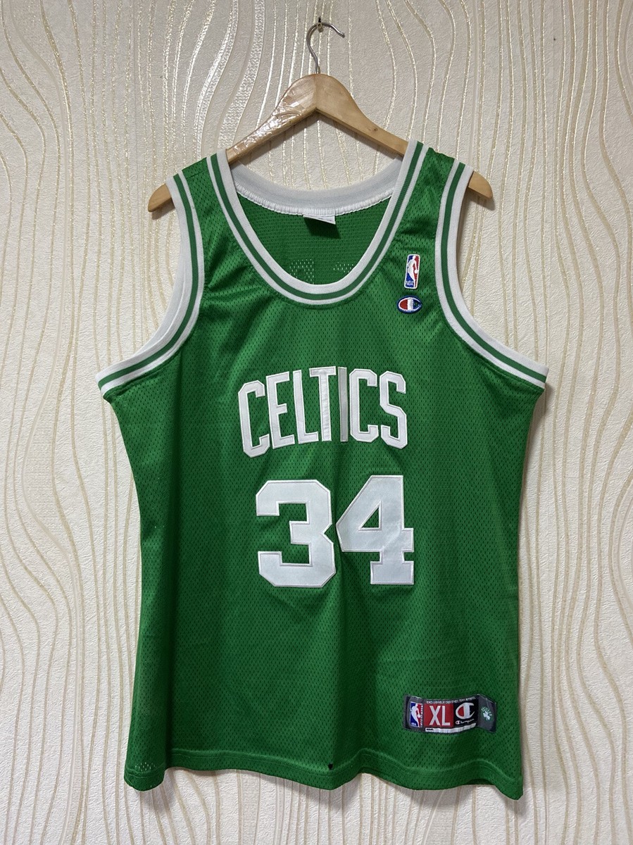 BOSTON CELTICS BASKETBALL SHIRT JERSEY CHAMPION NBA sz XL #34 PAUL