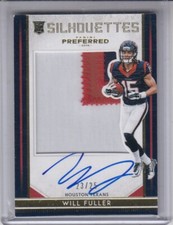 WILL FULLER V 2016 Preferred Silhouettes Prime Jersey Auto #66 RC 23/25 Texans