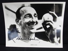WARREN SPAHN Autographed 8x10 Photo PSA/DNA MILWAUKEE BRAVES HOF AUTO