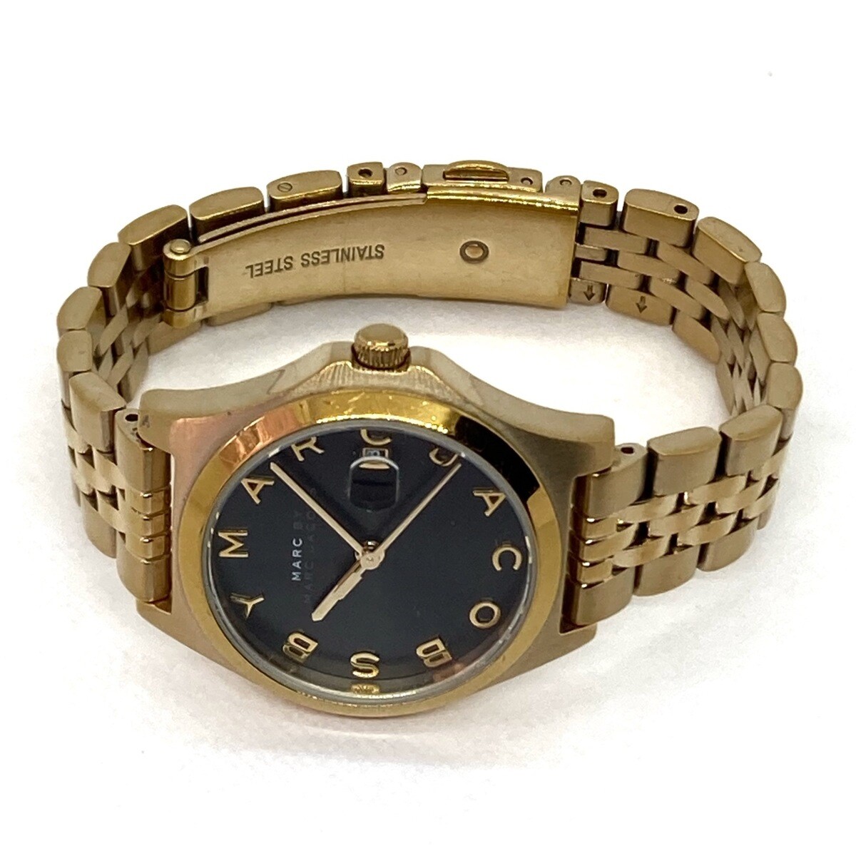 Auth MARC BY MARC JACOBS - MBM3321 251407 Gold Women