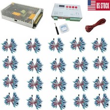 DC 5V 12V WS2811 12mm IC Full Color Pixel LED RGB Digital Module Light Full Kit