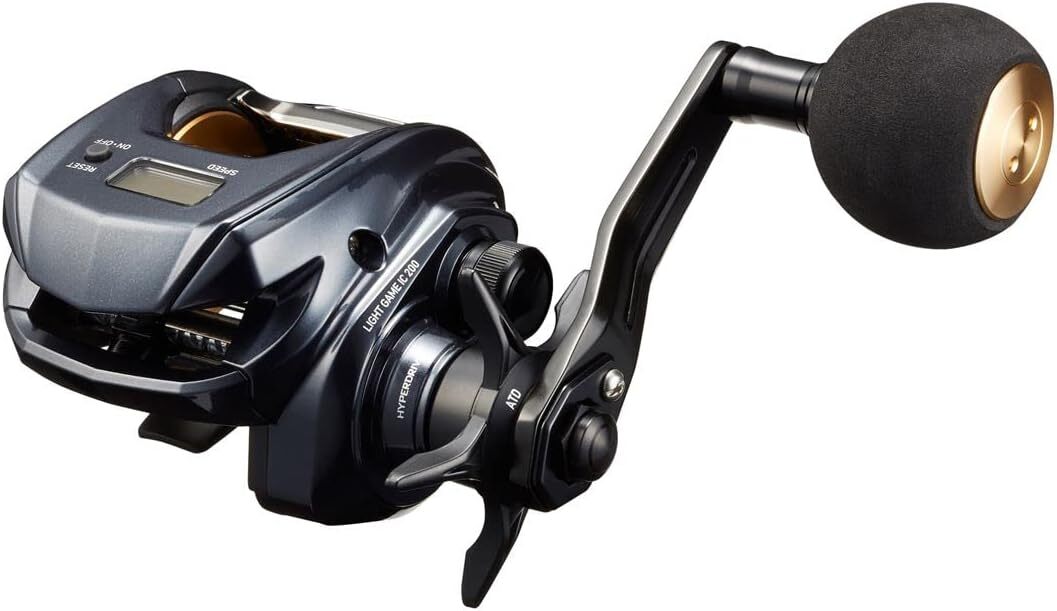 リール LIGHT GAME IC 200 Daiwa Light Game IC 200 Baitcaster Reel - KP Marine