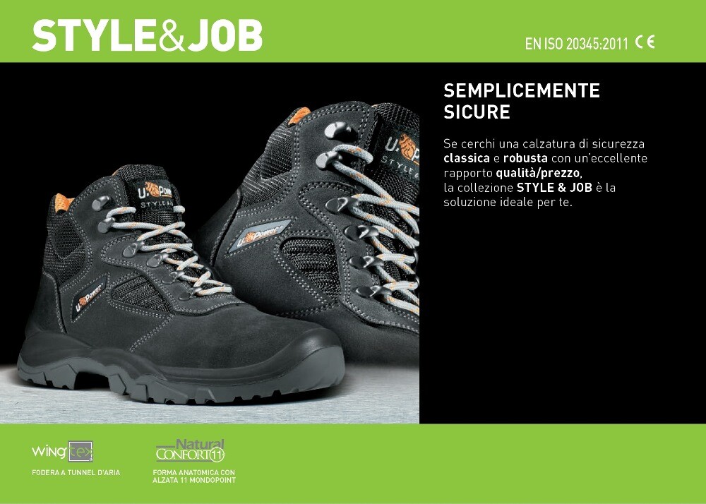 Upower Scarpe Antinfortunistiche Real S1P SRC - Puntale In Acciaio, Antiscivolo, Per Lavori
