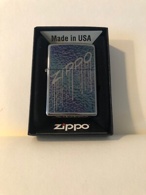 ZIPPO Feuerzeug Klassiker Neuverpackt 60002234 Fuzion Liquid Original Blau NEU