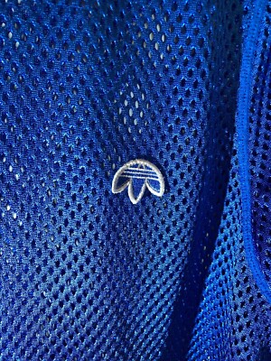 Men's Alexander Wang Adidas Shirt Upside Down Logo Size Large Mesh