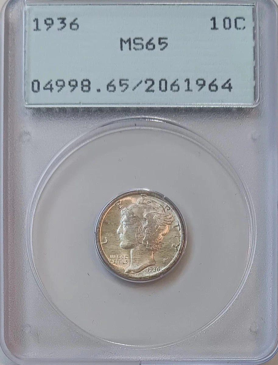 1936 年墨丘利一角硬币(1916-1945) | eBay