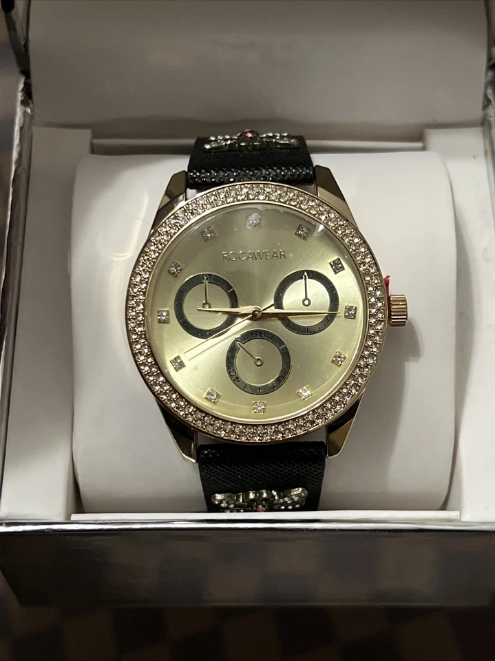 Relógio feminino queen bee pulseira Roca Wear RM13538 100 medidas 9 1/4" no geral - Imagem 2 de 4