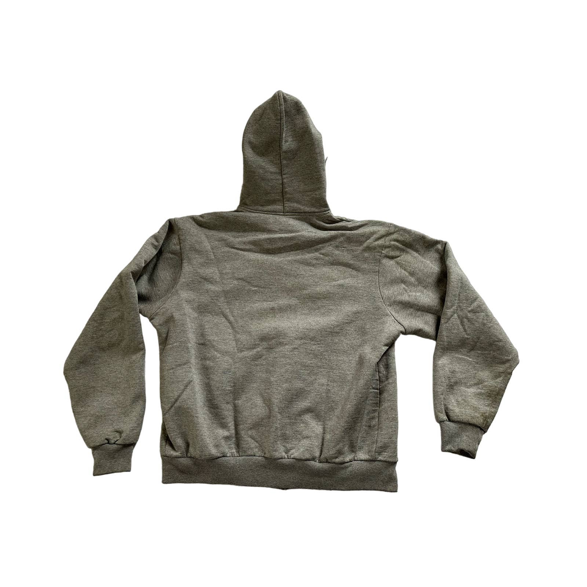 Vintage Carhartt Gray Thermal Lined Full Zip XL Hoodie Sweatshirt