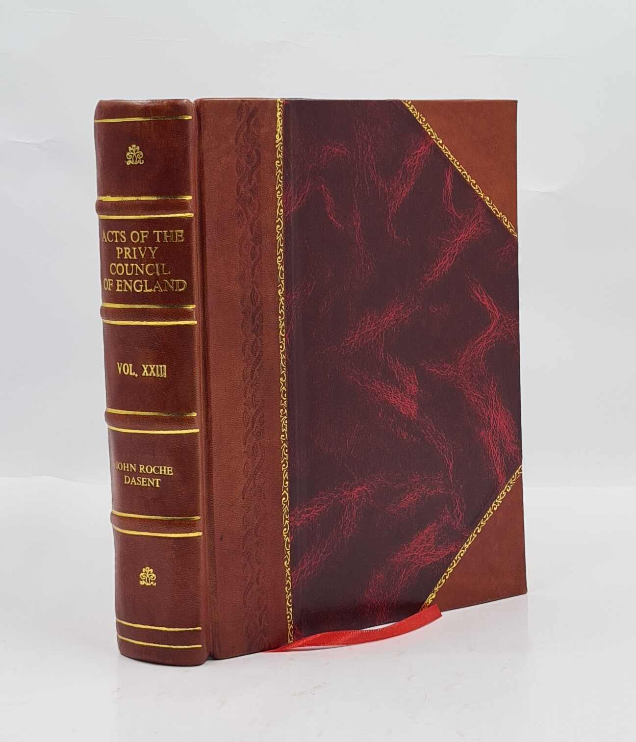 Leather Bound Acts of the Privy Council of England Vol 23 New Series 1592