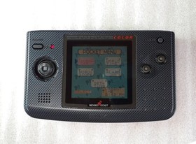 Neogeo Pocket Color Console Aruze Limited Carbon Black Boxed SNK CIB Tested Exc