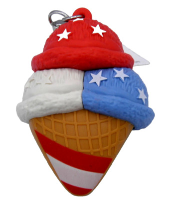 Bath Body Works Pocketbac Hand Sanitizer Holder Ice Cream AMERICAN FLAG USA 250