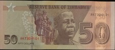 Banknote Aus Simbabwe  3