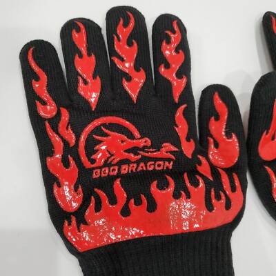 BBQ Dragon Extreme Heat Resistance BBQ Gloves ONE SIZE