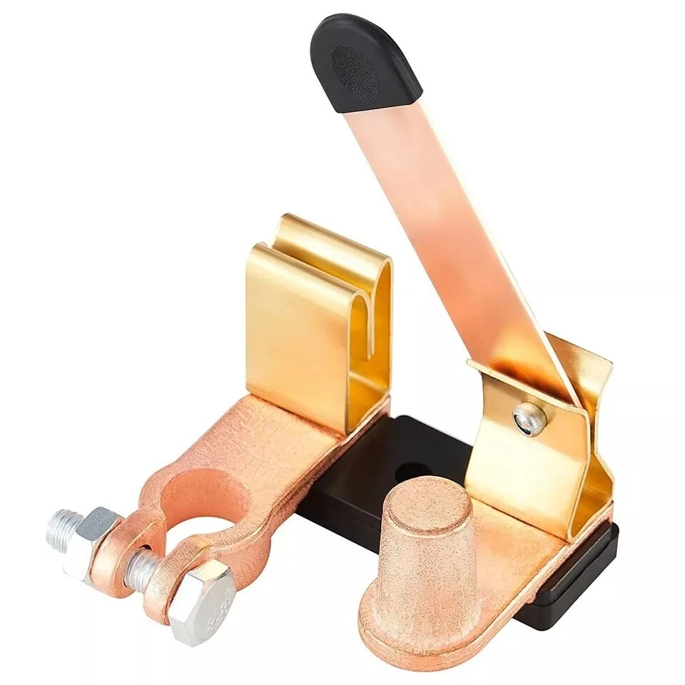 Knife Blade Switch Battery Disconnect Top Post Heavy Duty Shut Off Car 12/24V US - Image 4 of 4