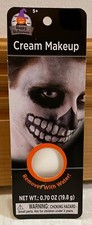 Happy Halloween Cream Makeup Face Paint - White - 0.7oz - NEW