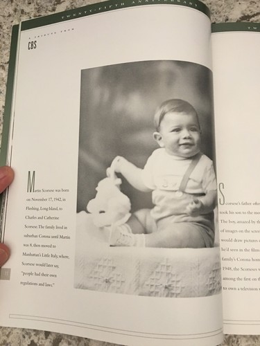 Original Buch von der AFI 25th Annual Life Achievement Awards - Martin Scorsese - Bild 10 von 12