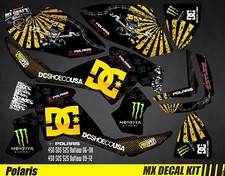 Kit Déco Quad pour / Atv Decal Kit for Polaris Outlaw - DC Black