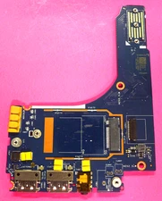 Genuine Dell Latitude 7640 Right Side Audio USB Circuit IO Board LS-M597P NM2Y6