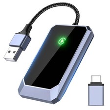 Wireless Carplay Adapter, Converts Wired to Wireless carplay Adapter for iPho...