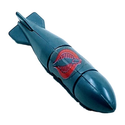Vintage 1983 GI Joe ARAH - Helicopter F.A.N.G. FANG - Negator Bomb Missile Part