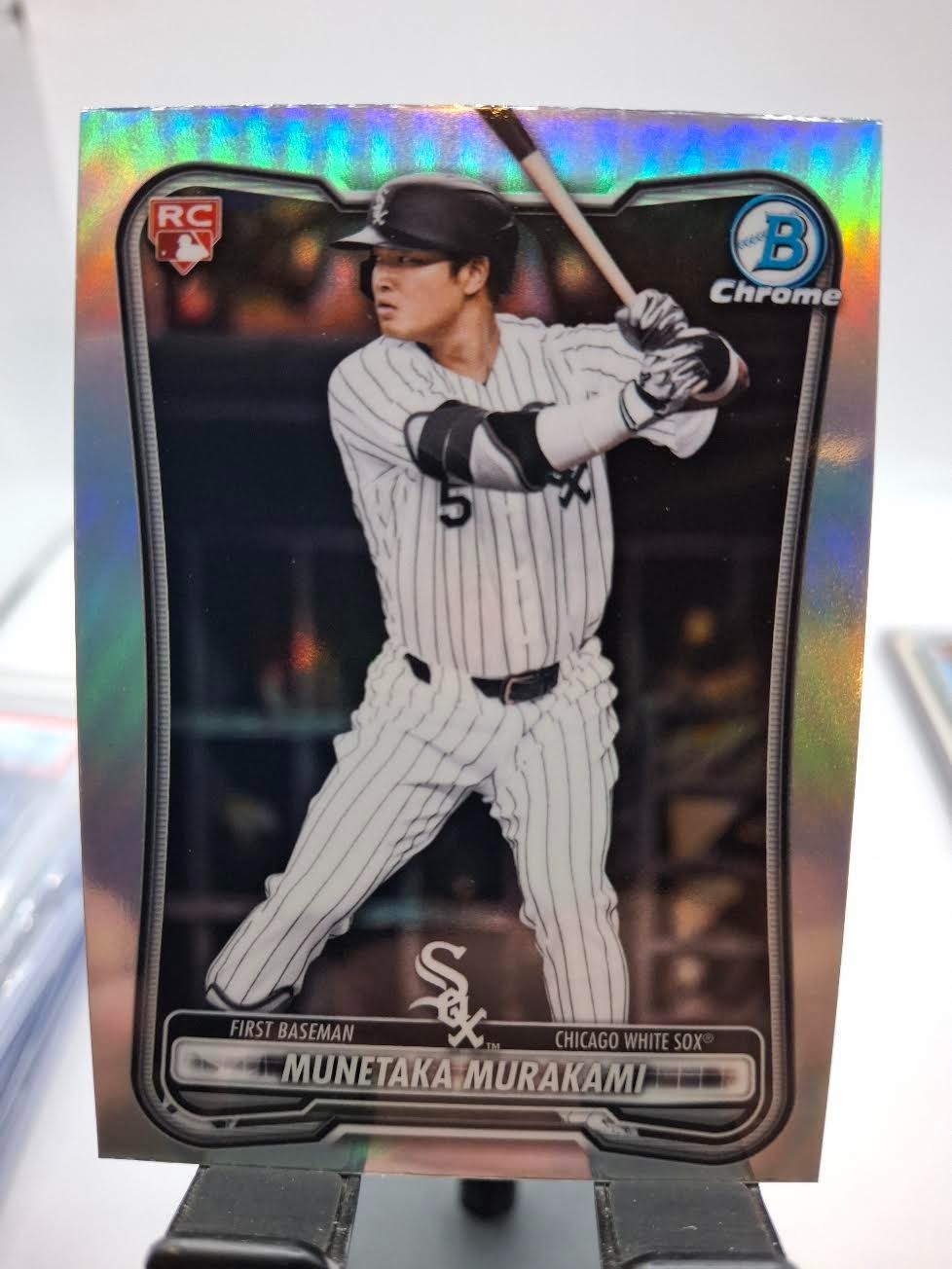2025 Bowman Sapphire Jesus Lopez Chrome Yellow Refractor 1st #/75 Rangers