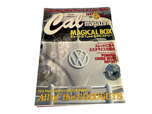 Cal Magazine Hot Rat Street Rod Custom Vw Kustom Drag Race JDM Japan Vtg Car SS