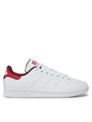 IG1321 Adidas Stan Smith  Weiß Rot Turnschuhe Freizeitschuhe Einzigartiges Exemp