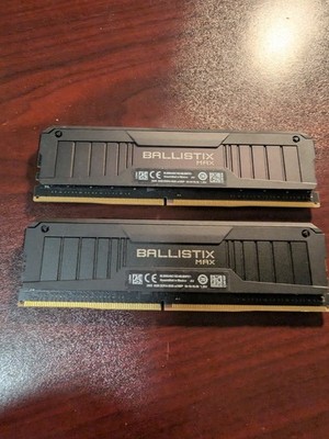 Crucial Ballistix 16GB (2 x 8GB) PC4-25600 (DDR4-3200) Memory