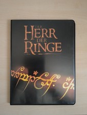 Der Herr der Ringe Sammelkarten Topps - 7 Ordner - 608 Karten
