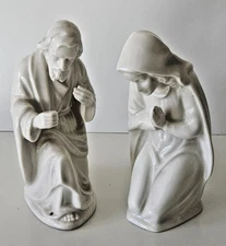 Dresden Figurines Mary Karl Heinz Klette Porcelain Praying Nativity White 5.5"