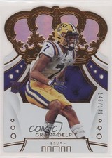 2020 Chronicles Draft Picks Crown Royale Mirror Holo /149 Grant Delpit #8 02v3