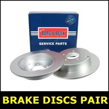 Par de discos de freno traseros para MITSUBISHI OUTLANDER OPT2/2 2.2 4N14 CW_W BFC0